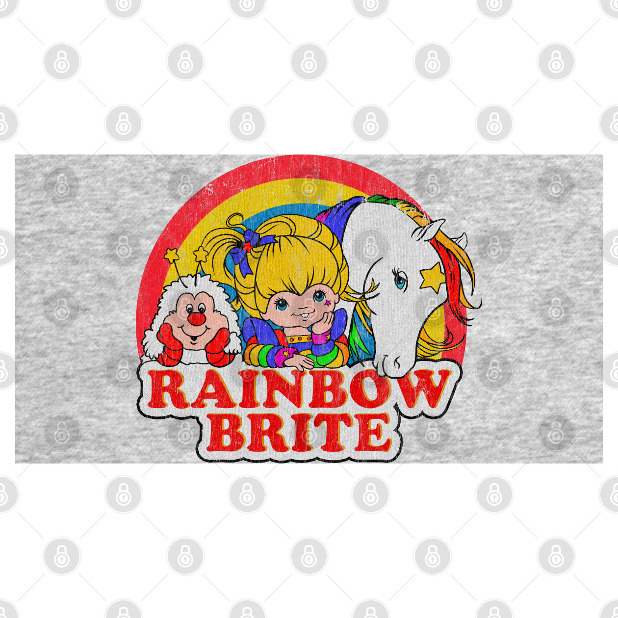 Vintage Rainbow brite Rainbow Brite Hoodie TeePublic