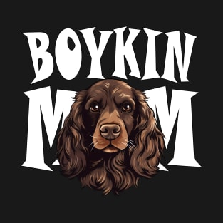 Boykin Spaniel Mom Cute Dog Mothers Day Womens T-Shirt