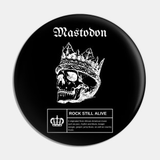 King Vintage Mastodon Pin