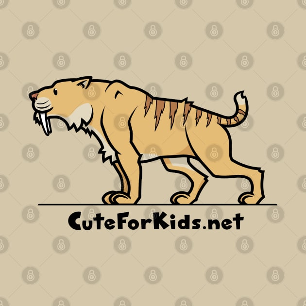 CuteForKids - Saber Tooth Tiger - Branded by VirtualSG