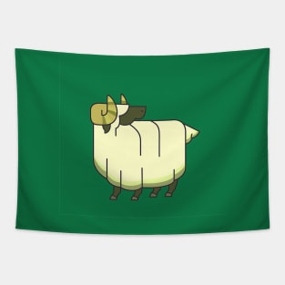 Sheep cartoon Tapestry