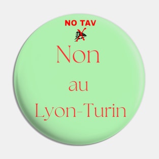 Non au Lyon-Turin Pin