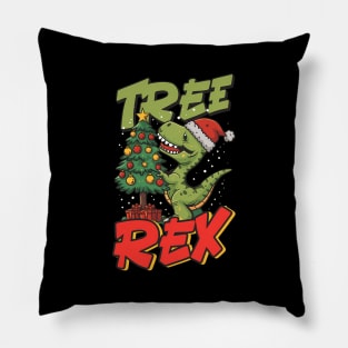 Dinosaur  Tree Rex Pillow