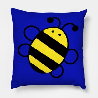 Bold and Bright Bumble Bee Pillow