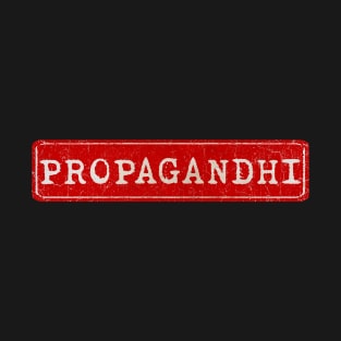 vintage retro plate Propagandhi T-Shirt