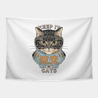 Keep It Cats Tapestry