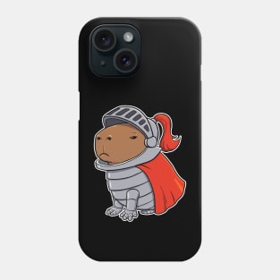 Capybara Knight Costume Phone Case