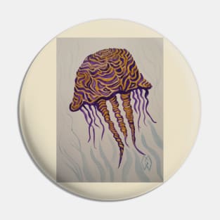 Peanut Butter and Jellyfish Pin