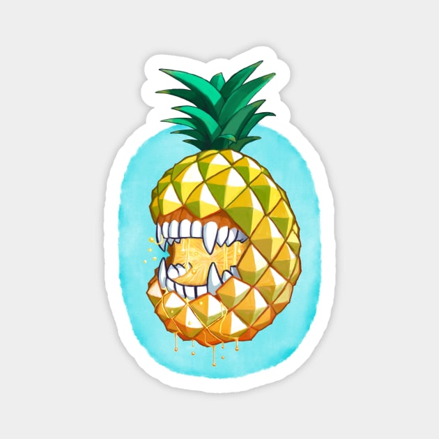 Painapple Magnet by Mark Arandjus