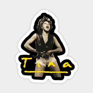 Tina Turner Queen Of Rock And Roll Magnet