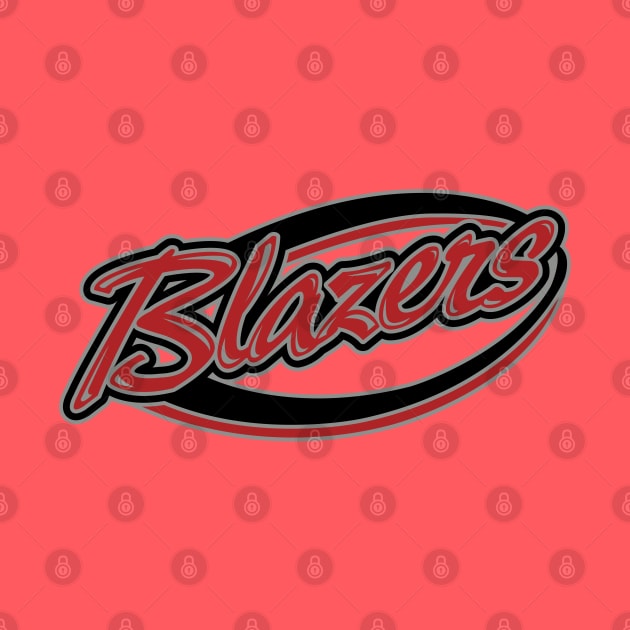 Blazers Sports Logo by DavesTees