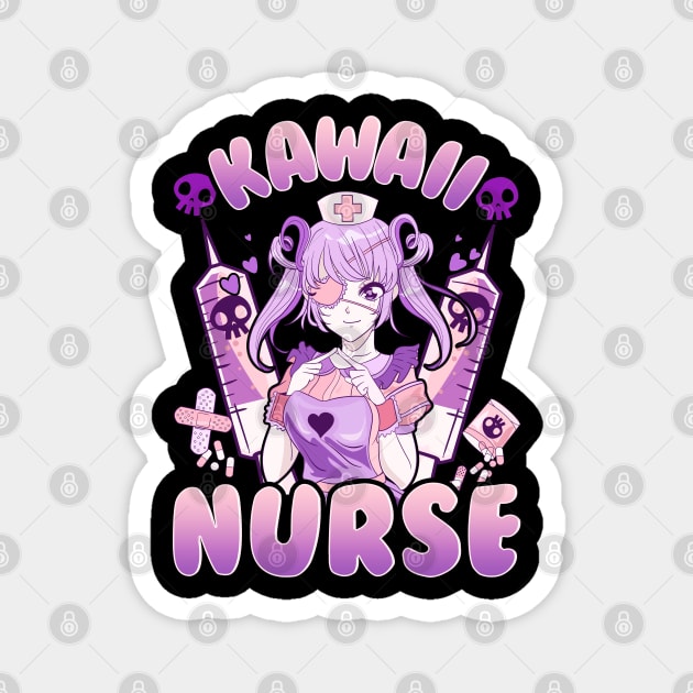 Anime Girl Nurse Design Gift product Magnet by creative