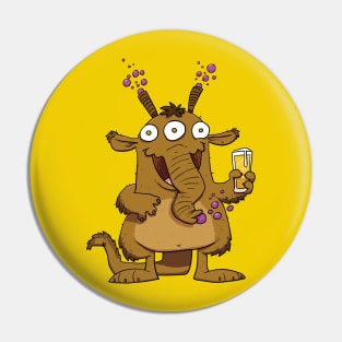 Hefeweizen Beer Monster Pin