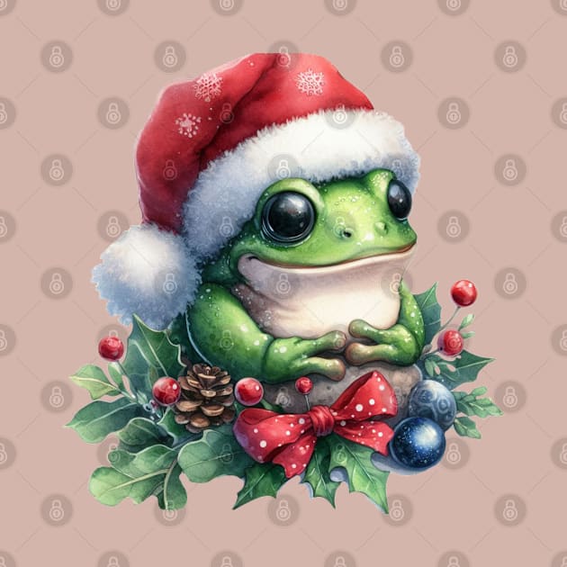 Christmas Frog by CAutumnTrapp