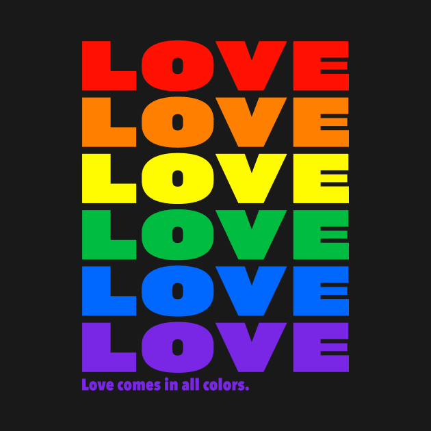 Love Comes in All Colors by NeddyBetty