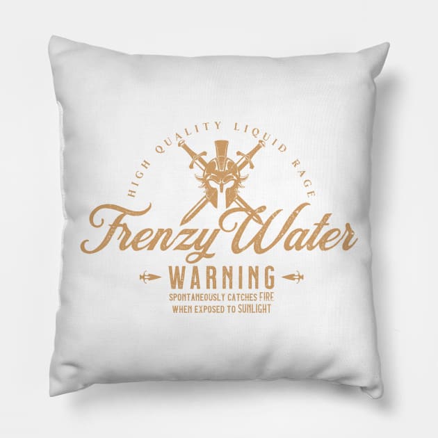 Frenzy Water Pillow by Riverlynn_Tavern