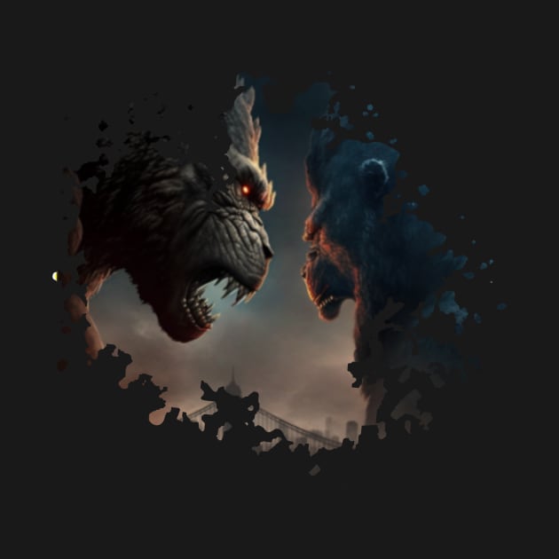 Godzilla vs Kong by Pixy Official