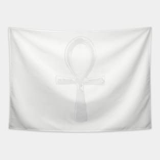 Ankh - The Egyptian Symbol for Life Tapestry