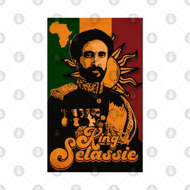 Haile Selassie I Jah by CTShirts