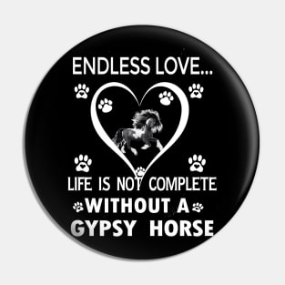 Gypsy Horse Lovers Pin