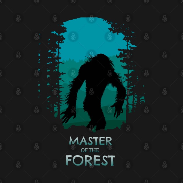 Bigfoot The Mysterious of the Forest by KewaleeTee