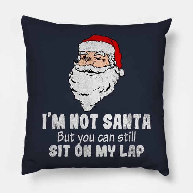 Inappropriate Christmas Clothing Pillow by SiGo