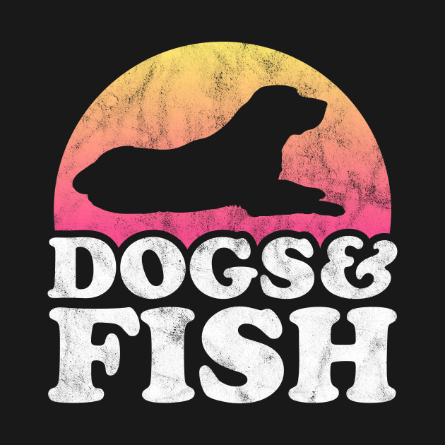 Disover Dogs and Fish Dog and Fish Lover Gift - Fish - T-Shirt