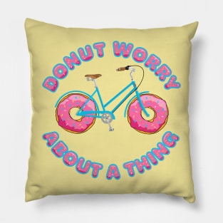 Donut Worry Pillow