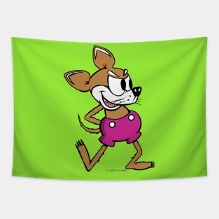 Vintage Chihuahua cartoon- light brown Tapestry