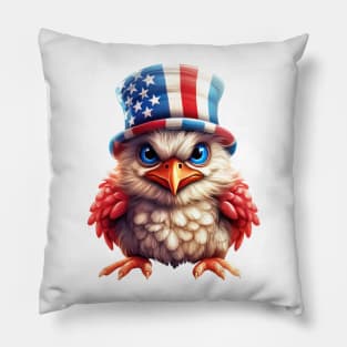 Patriot Farm Chicken Pillow