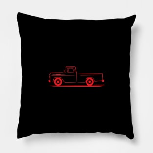 1960 Ford F 150 Red Pillow