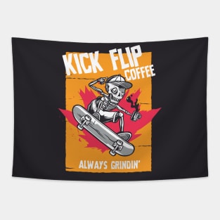 Kick Flip Coffee, Always Grindin' Tapestry