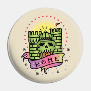 Tatto Castle Greyskull Pin