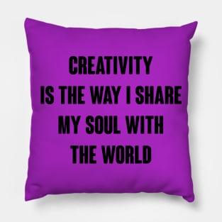 CREATIVITY Pillow