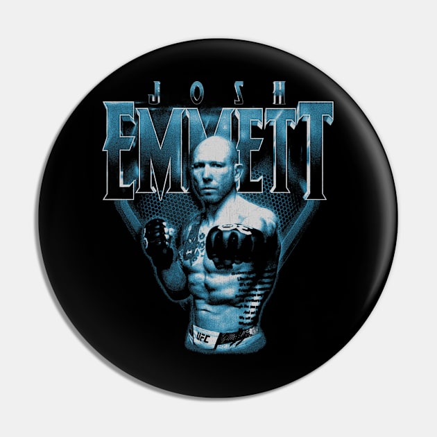 Josh Emmett Retro Bitmap Pin by artbygonzalez