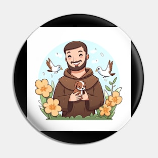 Saint Francis of Assissi Pin