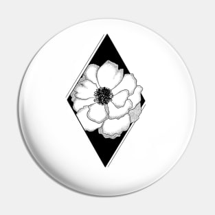 Flower geometrical Pin