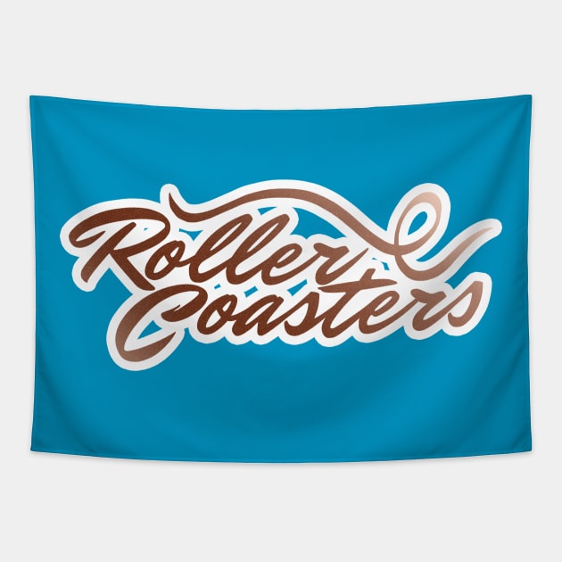 Roller Coasters Tapestry by JFells
