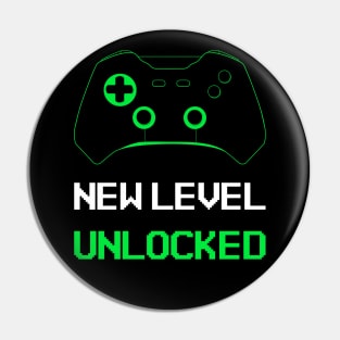 New Level Unlocked Pin