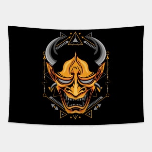 hanya mask japan Tapestry