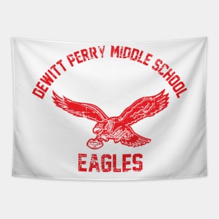 Dewitt Perry Middle School Red Tapestry