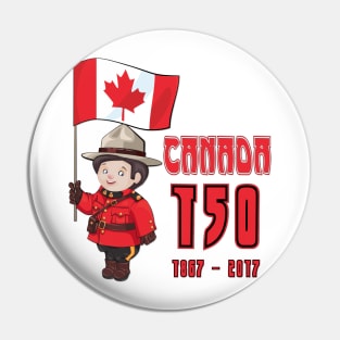 Canada 150 Years Anniversary Pin