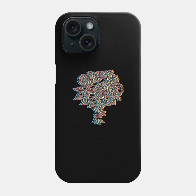 Surrealistic Flower Set for My Love Phone Case by HappyGiftArt