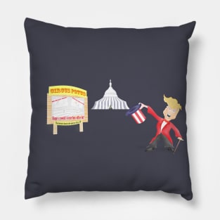 Circus Potus Pillow