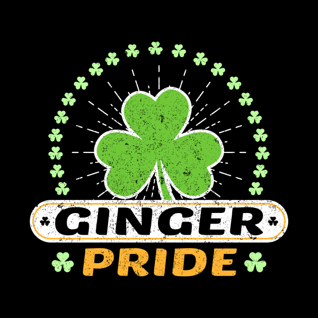 Ginger Pride - Irish, Red Head, St. Patrick's Day by ozalshirts