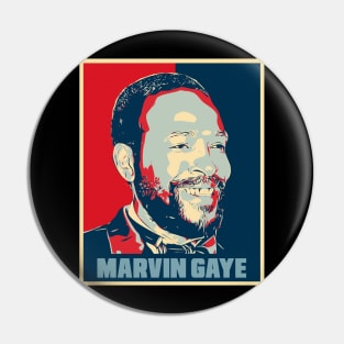 Marvin Gaye Hope Poster Art Pin