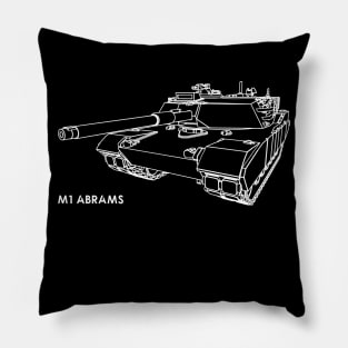M1 Abrams Tank Pillow