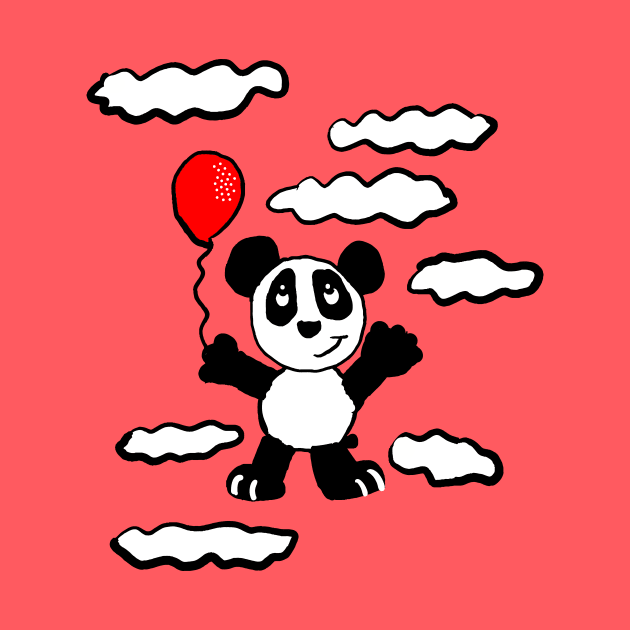 Floating Panda by Eric03091978