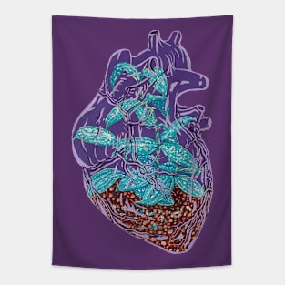 Anatomical Heart Terrarium Tapestry