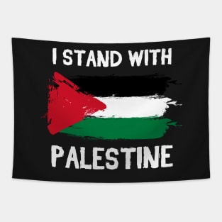 I Stand With Palestine Supporters Free Gaza Jerusalem Mosque Tapestry